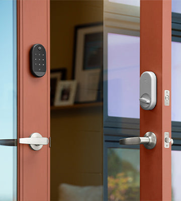 Photo of Yale Approach Lock and Keypad on Door