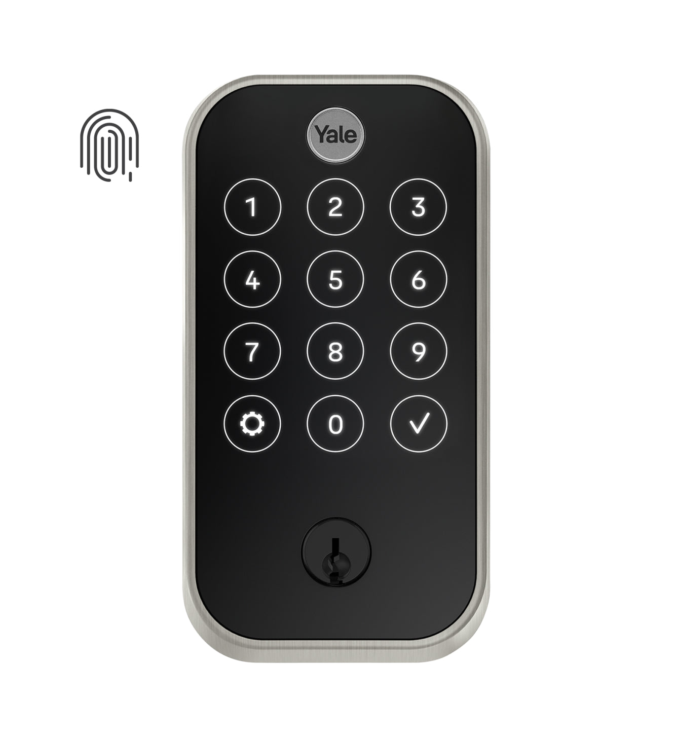 Yale Assure Lock 2 Touch Keyed - Satin Nickel