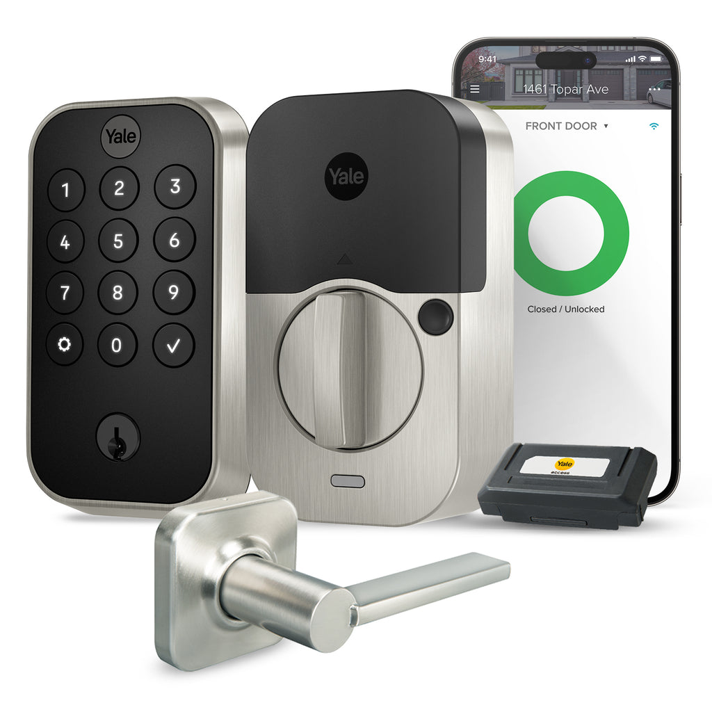 Yale Code Lock Yale Assure Lock 2 Keypad with Wi-Fi and Valdosta Lever - Yale Home
