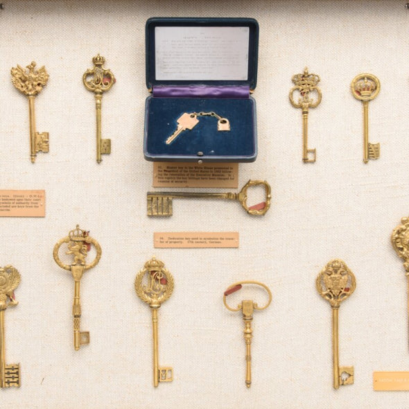 wall full of keys