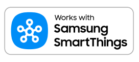 Works with samsung SmartThing