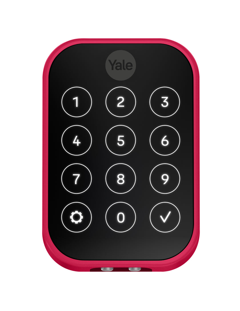 Yale Assure Lock 2 Limited Edition Key-Free Touchscreen with Wi-Fi in Viva Magenta