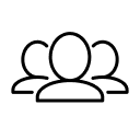 icon of a group of users