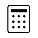 keypad icon