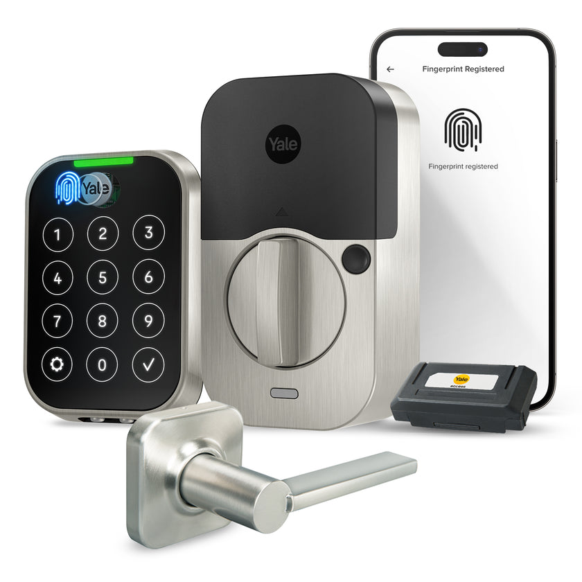 Yale Assure Lock 2 Touch with Wi-Fi and Valdosta Lever- Key-Free