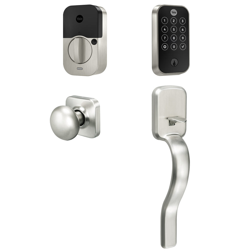 Yale Assure Lock 2 Touch with Wi-Fi and Ridgefield Handle