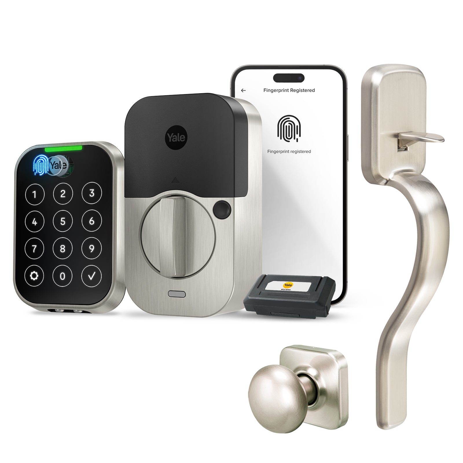 【格安saleスタート】 Yale Assure Key Lever- Norwood and Wi-Fi with Touch 2 Lock 防犯・セキュリティ用品